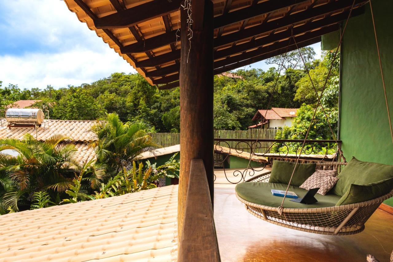 Casa Da Lua Pousada Alto Paraíso de Goiás Esterno foto